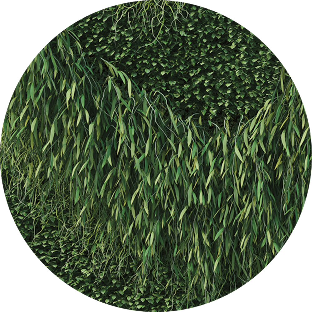 BuzziFelt Printed Green 2