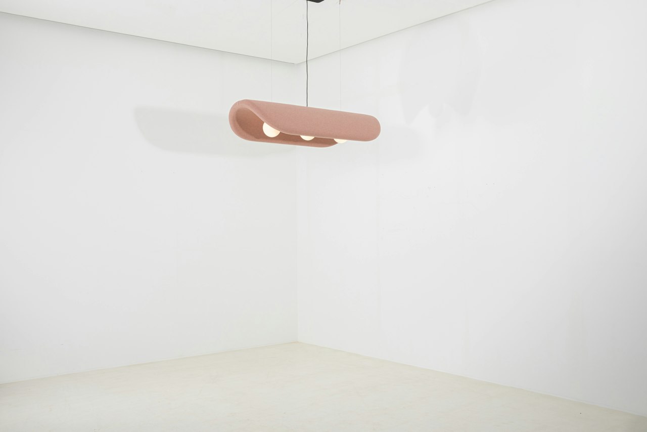 BuzziSpace Buzzichip acoustic lighting retrofit globe spot