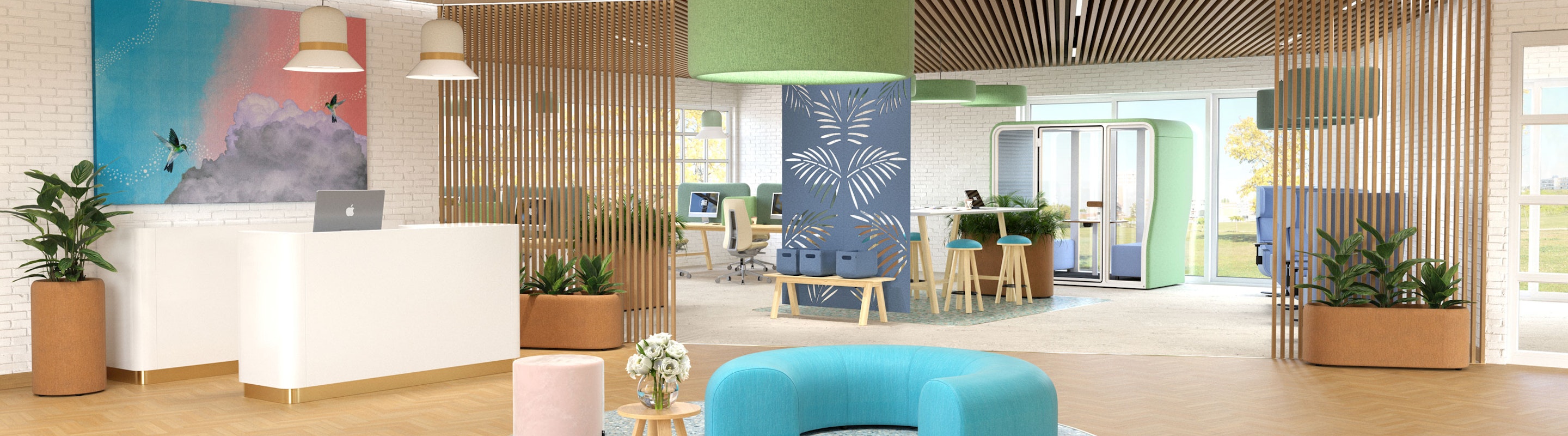 BuzziSpace BuzziCee Acoustic seating sofa