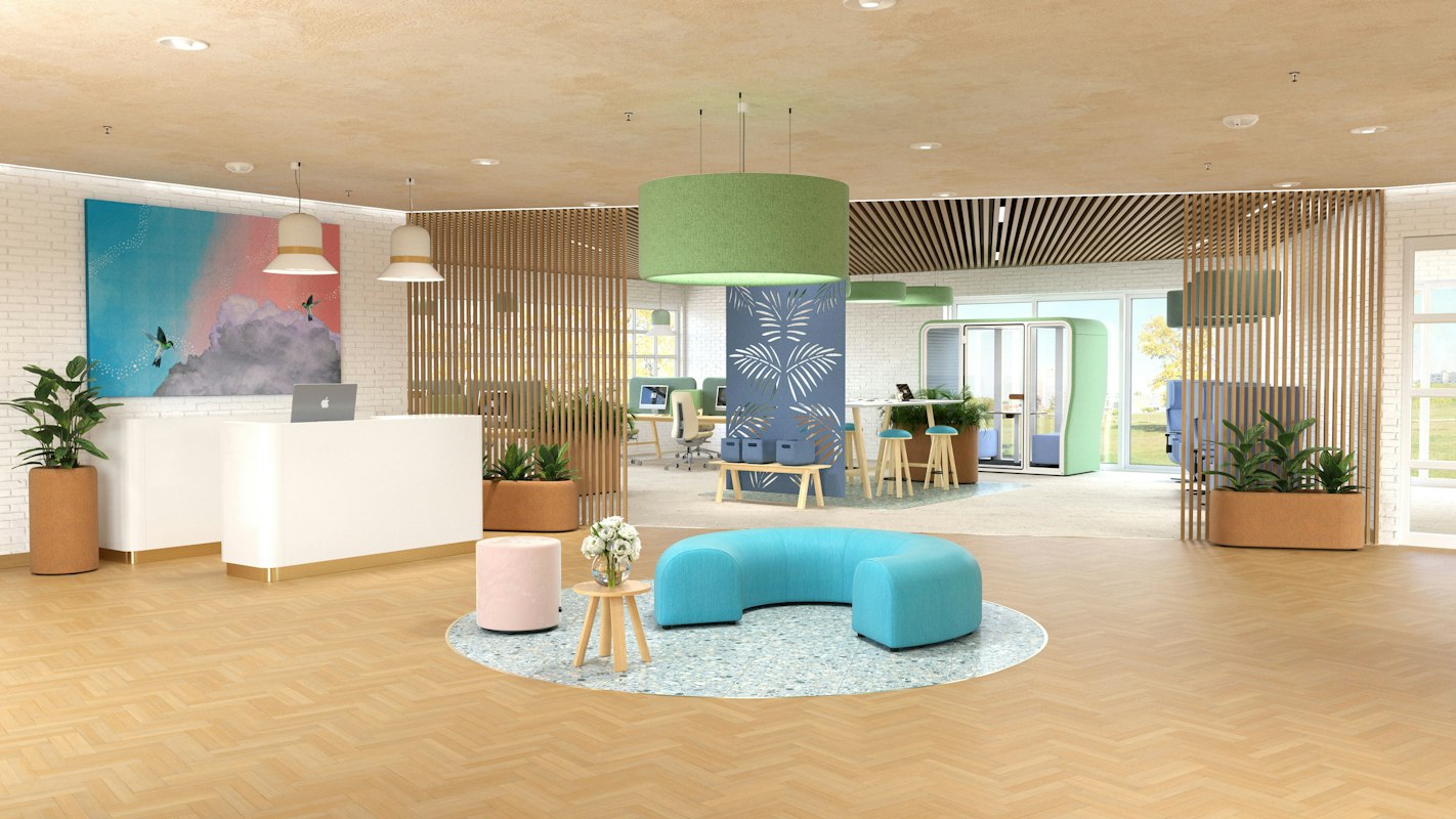 BuzziSpace BuzziCee Acoustic seating sofa