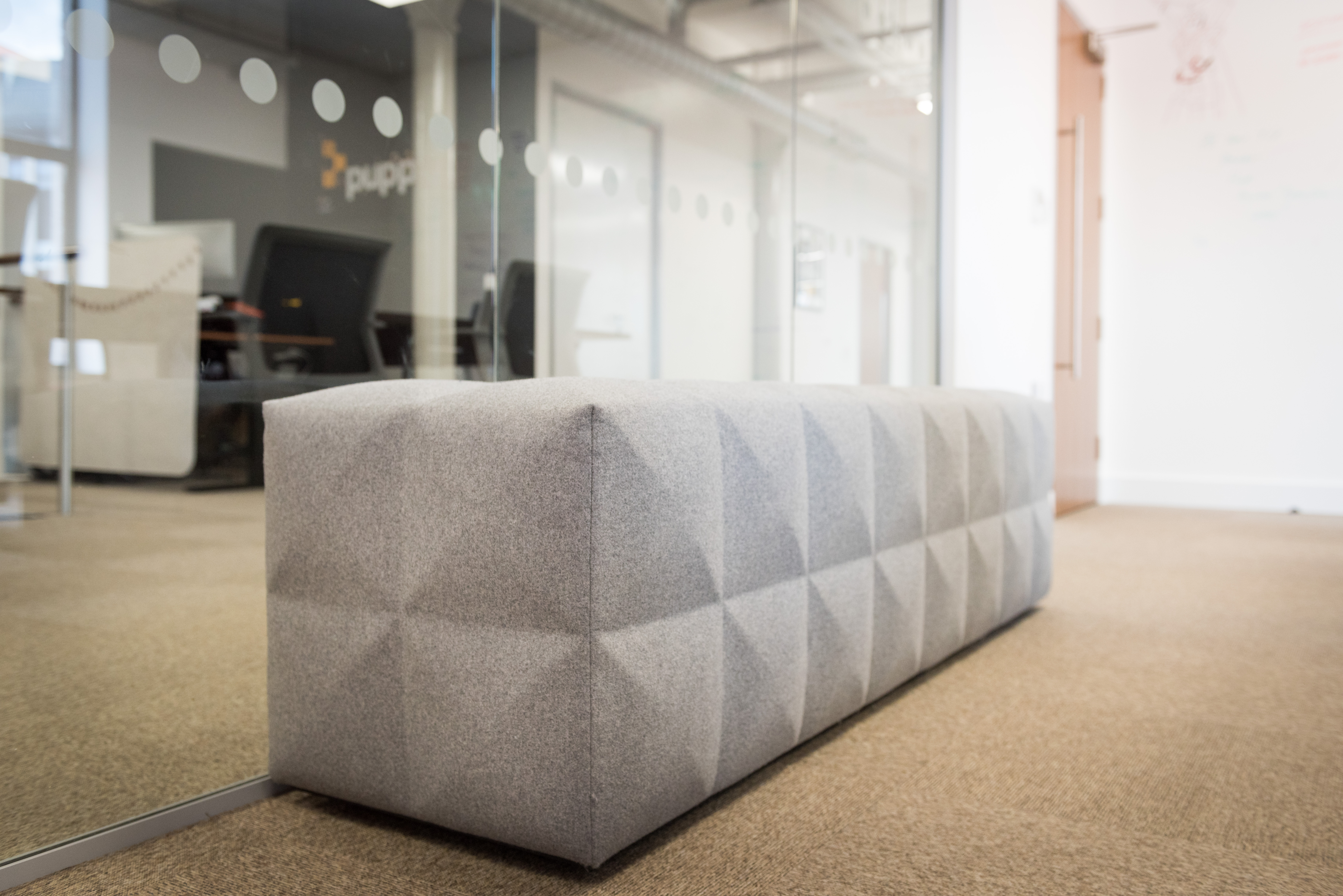 BuzziCube | Modular Acoustic Seating Ottoman & Pouf | BuzziSpace