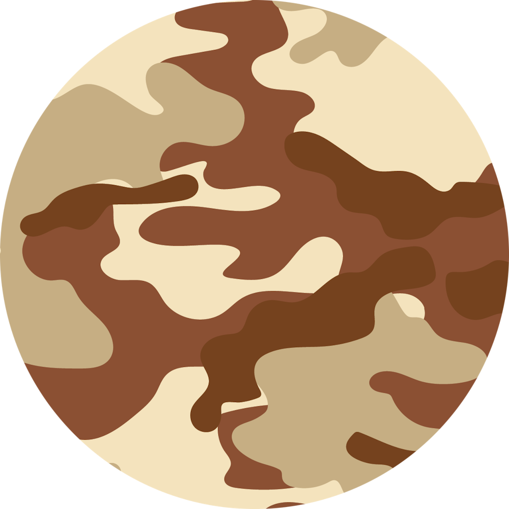 BuzziSpace BuzziFelt Printed Printed acoustic felt Camo Desert