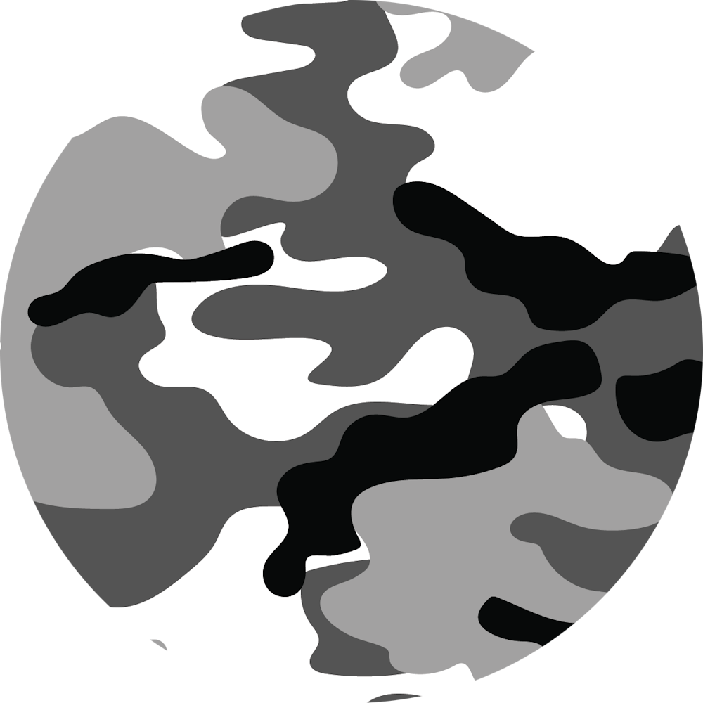 BuzziSpace BuzziFelt Printed Printed acoustic felt Camo Snow