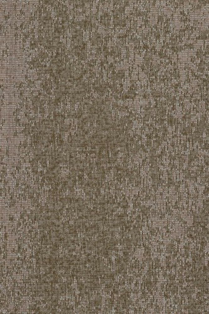 Fabric with bouclé yarns in brown and white/red