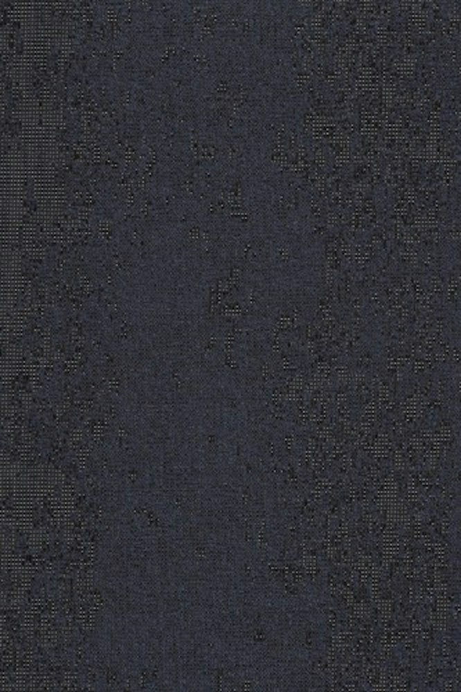 Fabric with bouclé yarns in dark blue black and white yellow