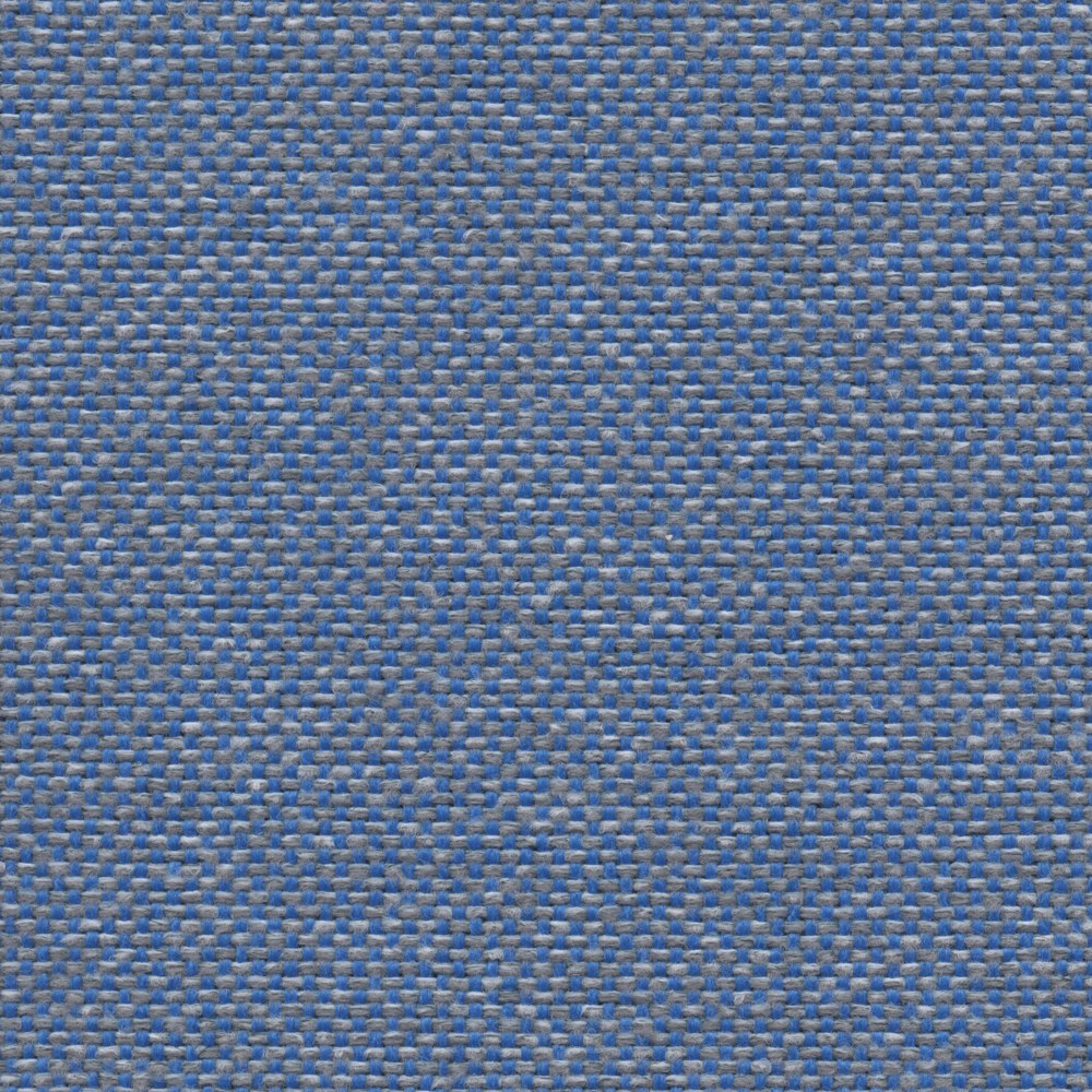 Fabric in blue and light grey
