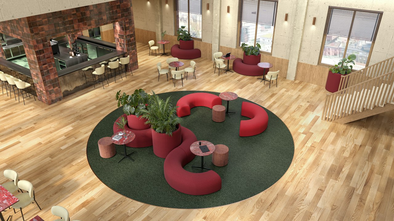 BuzziSpace BuzziCee Acoustic seating sofa