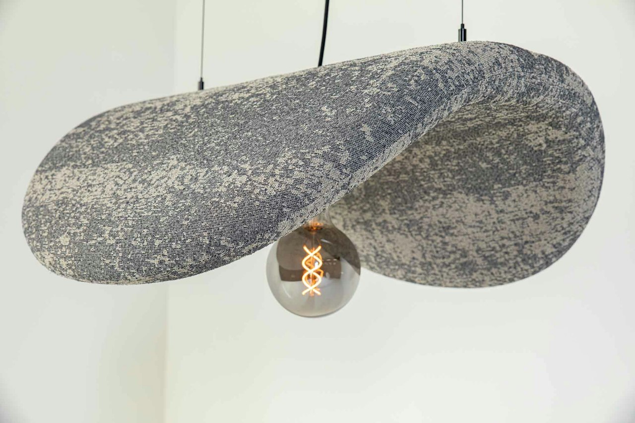 BuzziSpace Buzzichip acoustic lighting retrofit globe spot