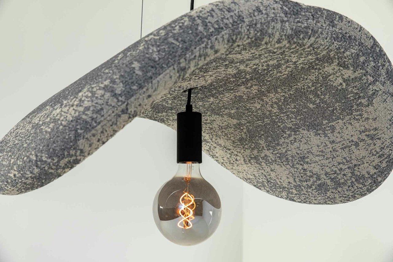 BuzziSpace Buzzichip acoustic lighting retrofit globe spot