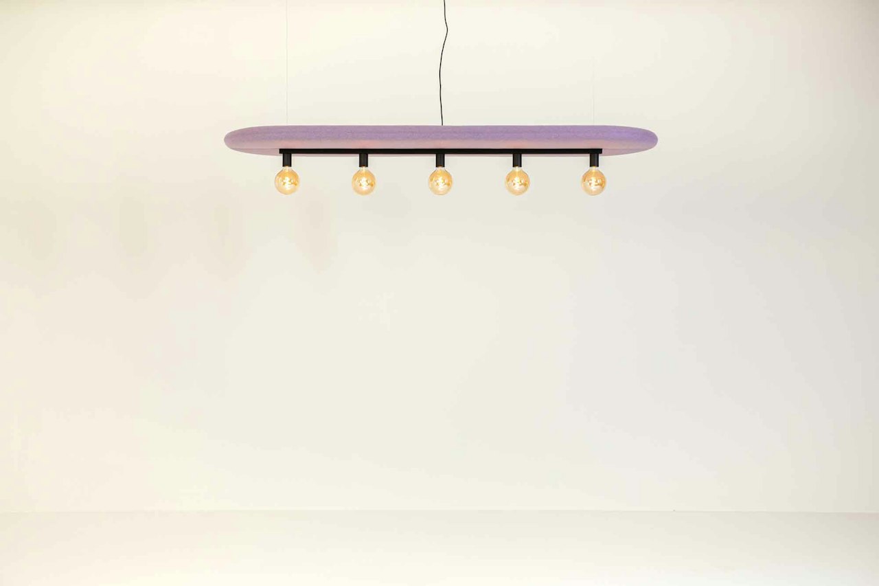 BuzziSpace Buzzisurf acoustic lighting retrofit globe spot