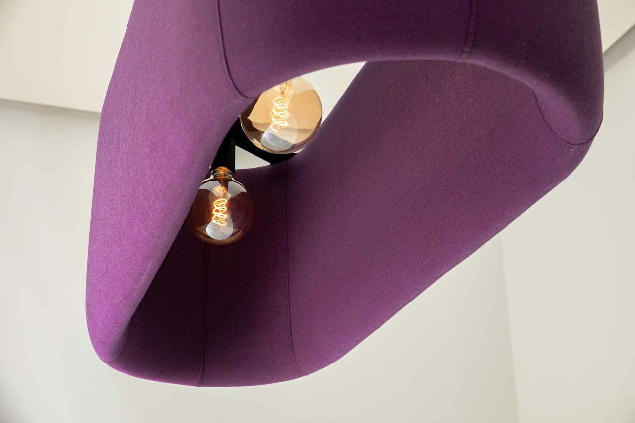 BuzziSpace Buzziprop acoustic lighting retrofit globe spot