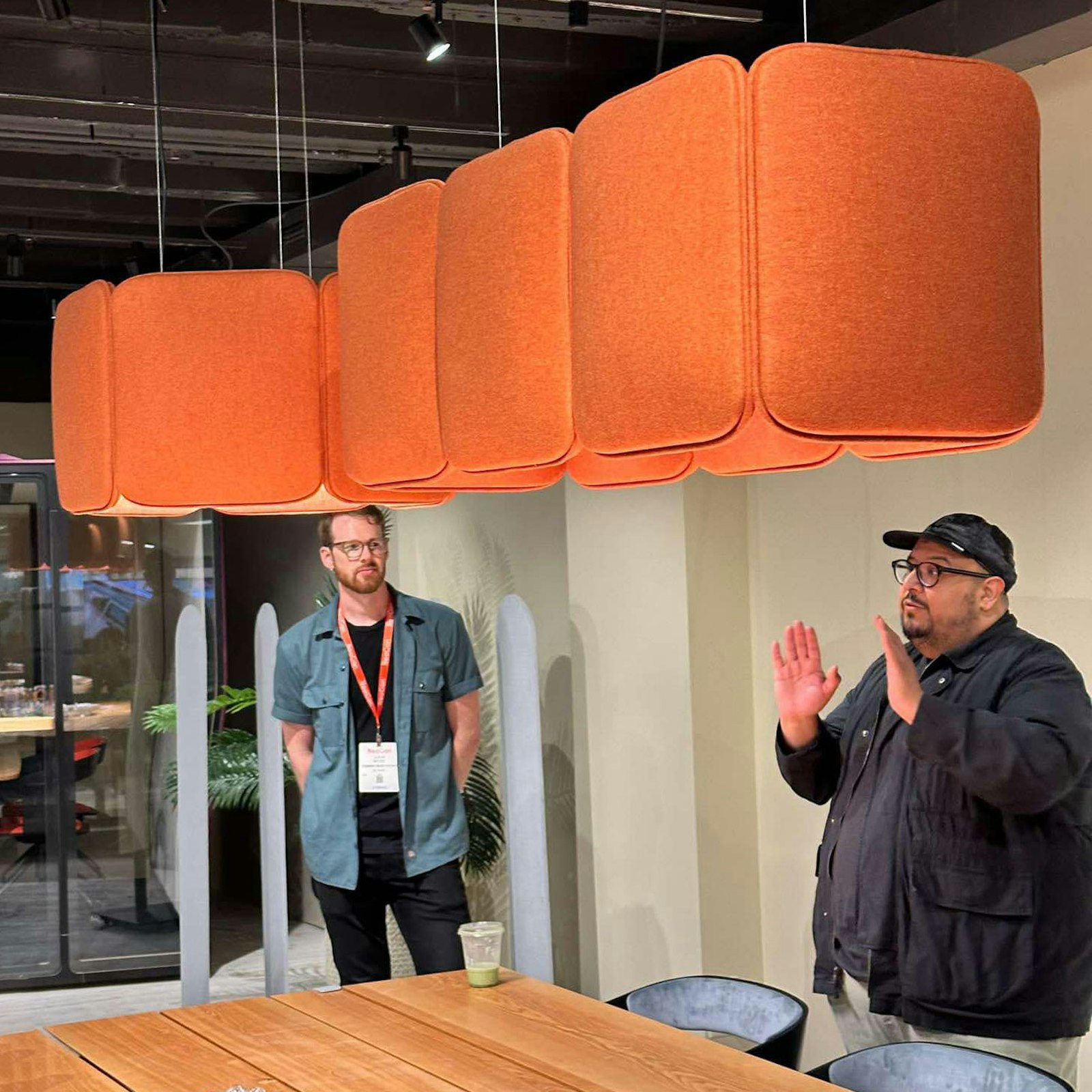 acoustic lighting inspired by bubble gum at necon chicago