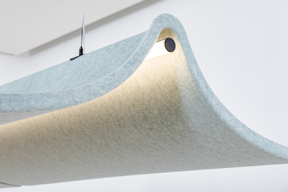 BuzziSpace BuzziTent Light Acoustic Lighting and Ceiling Panel