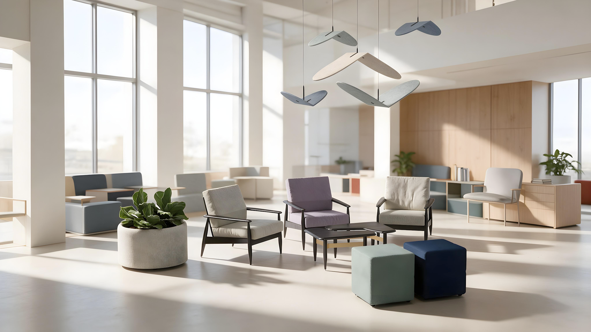 BuzziSpace BuzziFly Acoustic Ceiling Panel
